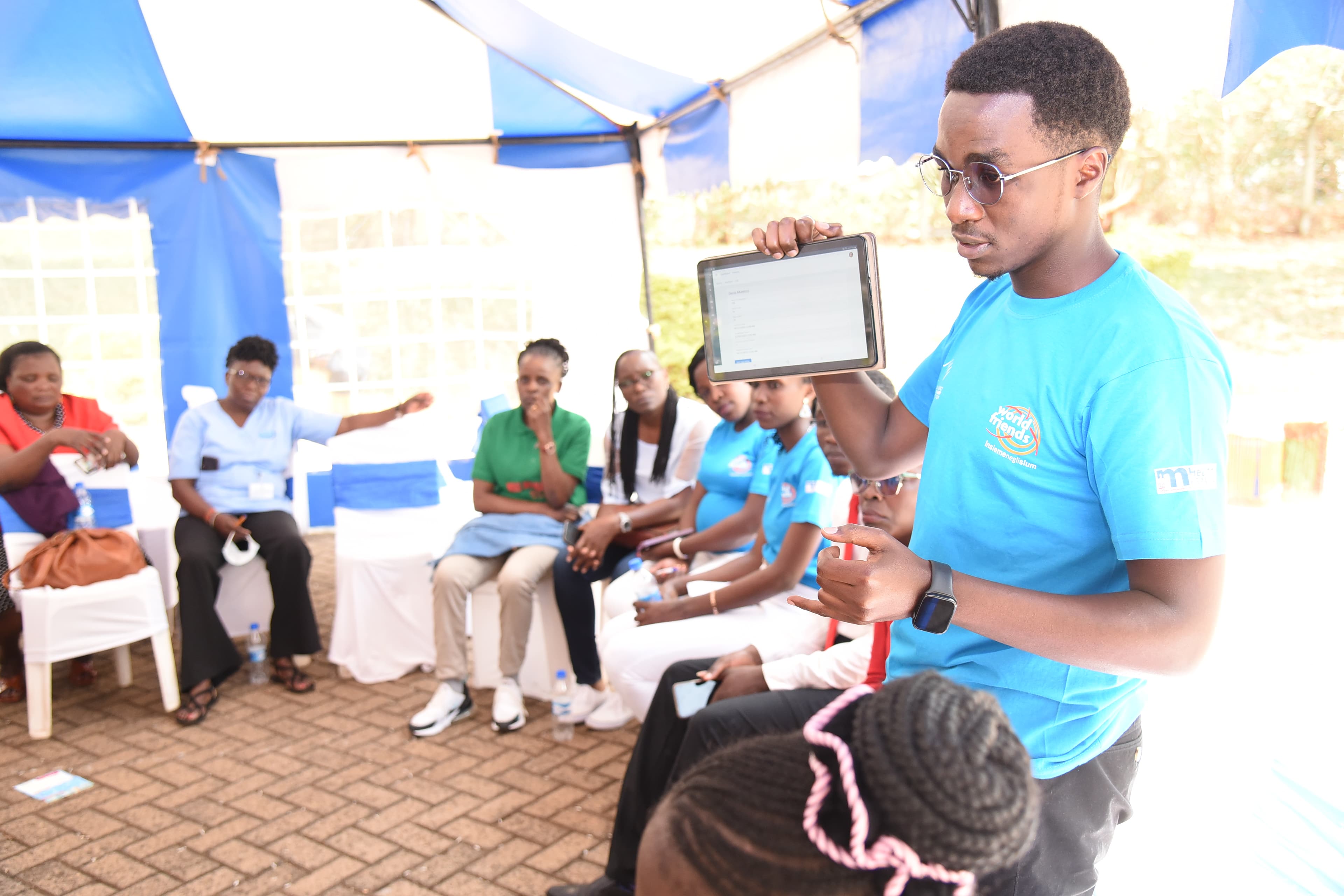 mPlus Launch to Community Health Practitioners
