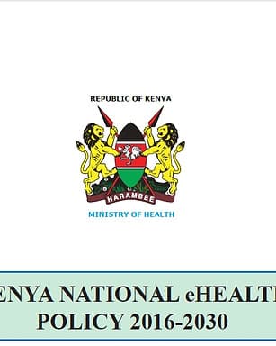 KENYA NATIONAL eHEALTHPOLICY 2016-2030